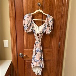 Floral Puff Sleeve Dress